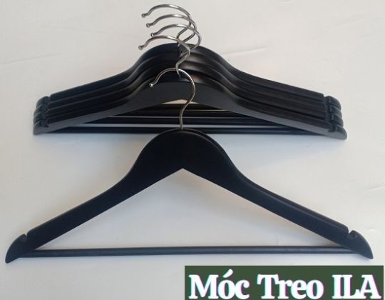 Móc Gỗ Đen Gắn Thanh Ngang AGD+4
