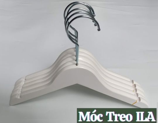 Móc Gỗ Trắng Cổ Tròn BGT-3