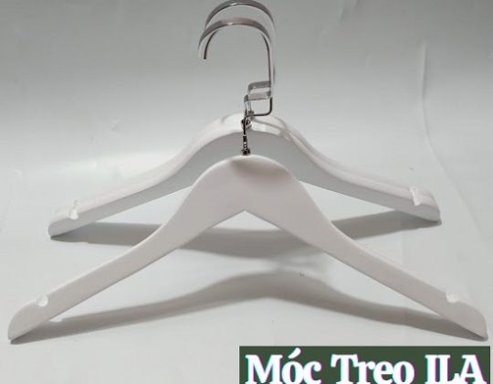 Móc Gỗ Trắng Trẻ Em EGT.2