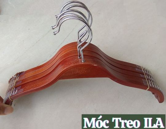 Móc Tre Nâu Trẻ Em ETN.2 Móc Gỗ Trẻ Em